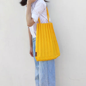 StephyDesignHK Goody bag~ Seven-color rainbow percent bag/folding bag/handbag/shopping light shoulder bag