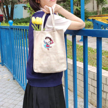 Load image into Gallery viewer, canvas handbag-Stephydesignhk
