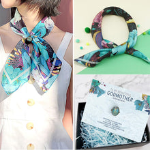 Load image into Gallery viewer, StephyDesignHK 【Lily】 ♥To My Beautiful Godmother♥ Scarf Gift Box
