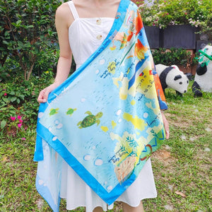 hong kong design scarf-Stephydesignhk