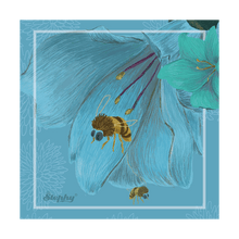 Load image into Gallery viewer, Lily square coasters-Stephydesignhk
