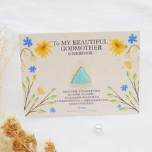 Load image into Gallery viewer, StephyDesignHK 【Viola】♥ To My  Beautiful Godmother ♥ Mother&#39;s Day Silk Scarf Gift Box
