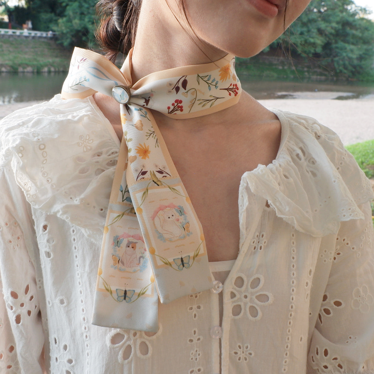 Twilly Neckerchief Ring Mini Mors Twilly Ring – Awulook