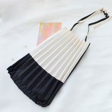 Load image into Gallery viewer, StephyDesignHK group buy discount combination~ Double color tote bag/pleated-bag /handbag/shopping light shoulder bag
