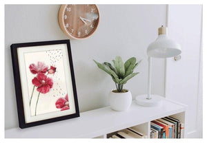 StephyDesignHK Blooming flowers wall art painting/Watercolor/Home Décor/kids room décor