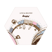 Load image into Gallery viewer, StephyDesignHK Childhood ceramic coaster /4 in gift box set / Customized gift
