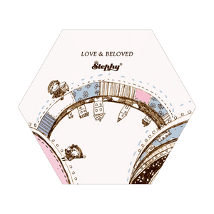 StephyDesignHK Childhood ceramic coaster /4 in gift box set / Customized gift