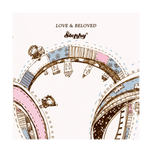 Load image into Gallery viewer, StephyDesignHK Childhood ceramic coaster /4 in gift box set / Customized gift
