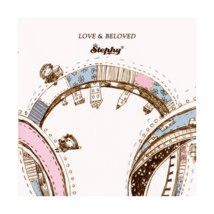 StephyDesignHK Childhood ceramic coaster /4 in gift box set / Customized gift