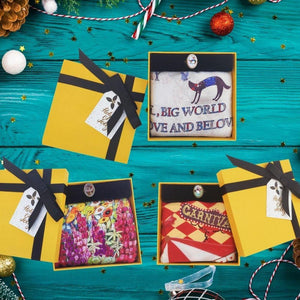 scarf Christmas gift set-Stephydesignhk