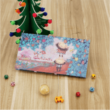 Load image into Gallery viewer, StephyDesignHK Fairy Tale Christmas Card Set of 4 - Christmas/Gift Exchange/Christmas Card Set

