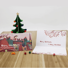 Load image into Gallery viewer, StephyDesignHK Fairy Tale Christmas Card Set of 4 - Christmas/Gift Exchange/Christmas Card Set
