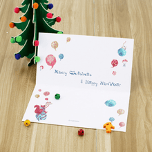 Load image into Gallery viewer, StephyDesignHK Fairy Tale Christmas Card Set of 4 - Christmas/Gift Exchange/Christmas Card Set
