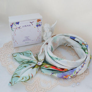 StephyDesignHK ~"Emmanuel" Baptism Collection~Scarf and Scarf ring Gift Box Set