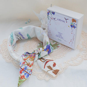 StephyDesignHK ~"Emmanuel" Baptism Collection~Scarf and Scarf ring Gift Box Set