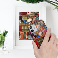 Load image into Gallery viewer, StephyDesignHK Bookcase tempered glass phone case for iPhone X/XsMax/XS/XR
