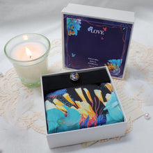 Load image into Gallery viewer, StephyDesignHK ~&quot;LOVE&quot; Collection~Scarf and Scarf Ring Gift Box Set
