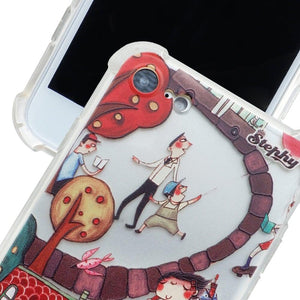 StephyDesignHK Lanyard Crossbody Strap Anti-collision Airbag Phone Case iPhone 11/11 Pro/11 Pro Max [Customized]