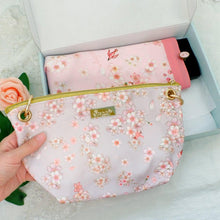 Load image into Gallery viewer, cherry blossom clutch bag -Stephydesignhk
