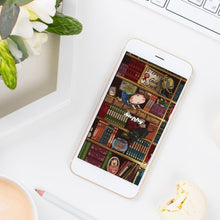 Load image into Gallery viewer, &quot;Cute STEPHY -BookShop&quot; Free iPhone wallpaper download
