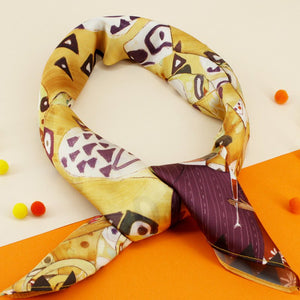 StephyDesignHK 【Eternal Life Tree】♥Mother and Daughter♥ Mother's Day Gift Silk Scarf Gift Box