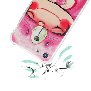 StephyDesignHK 粉兔帶掛繩斜背四角防撞氣囊手機殼iPhone 全系列