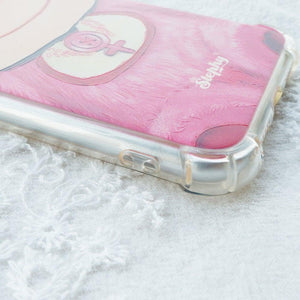 StephyDesignHK 粉兔帶掛繩斜背四角防撞氣囊手機殼iPhone 全系列