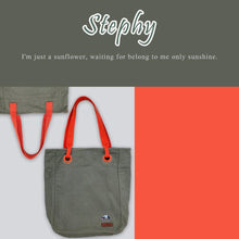 Load image into Gallery viewer, canvas tote-Stephydesignhk
