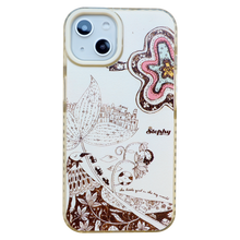 Load image into Gallery viewer, StephyDesignHK - Milk Tea Double Layer Two-color Transparent Phone Case for iPhone 14/13/12 【Customized】
