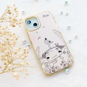 StephyDesignHK Simple Daily--Milk Tea Double Layer Two-color Transparent Phone Case for iPhone 14/13/12 【Customized】