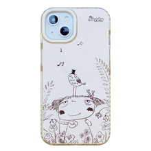 將圖片載入圖庫檢視器 StephyDesignHK 簡筆日常 奶茶色雙層雙色透明手機殼 iPhone 11/11 Pro/11 Pro Max 【客製化】
