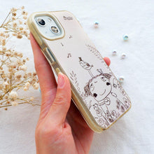 Load image into Gallery viewer, StephyDesignHK Simple Daily--Milk Tea Double Layer Two-color Transparent Phone Case for iPhone 14/13/12 【Customized】
