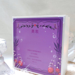 StephyDesignHK ~勇敢系列~絲巾及絲巾扣禮盒套裝