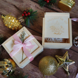 StephyDesignHK Christmas Gift Box Plus Purchase - Wooden Exclusive Christmas Gift Box Plus Purchase Area