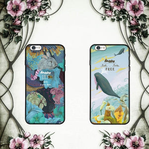 customs rabbit Phone case-stephydesignhk