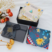 Load image into Gallery viewer, StephyDesignHK 【Viola】♥ To My  Beautiful Godmother ♥ Mother&#39;s Day Silk Scarf Gift Box
