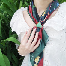 Load image into Gallery viewer, StephyDesignHK 【Viola】♥ To My  Beautiful Godmother ♥ Mother&#39;s Day Silk Scarf Gift Box

