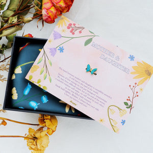 StephyDesignHK 【Viola】♥Mother and Daughter♥Mother's Day Gift Silk Scarf Gift Box