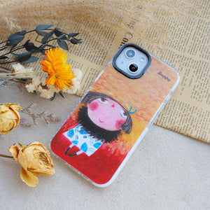 StephyDesignHK Autumn Dural -color Transparent Phone Case for iPhone 14/13/12 【Customized】