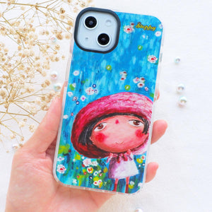 StephyDesignHK 夏山如碧 雙層雙色透明手機殼 iPhone 11/11 Pro/11 Pro Max 【客製化】