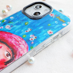 StephyDesignHK "Summer" Dural -color Transparent Phone Case for iPhone 14/13/12 【Customized】