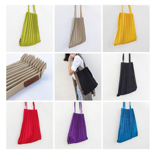 StephyDesignHK Goody bag~ Seven-color rainbow percent bag/folding bag/handbag/shopping light shoulder bag