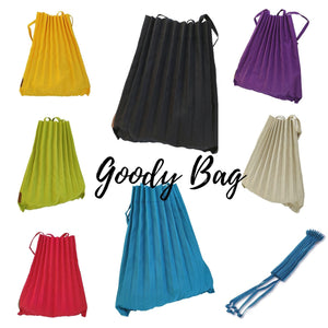 StephyDesignHK Goody bag~ Seven-color rainbow percent bag/folding bag/handbag/shopping light shoulder bag