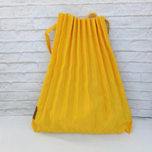 Load image into Gallery viewer, StephyDesignHK Candy Yellow Lively Folding Bag/Ruffled Bag/Folding Bag
