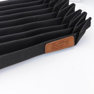 StephyDesignHK Black Solid Color Folding Bag/Folding Bag/Handbag/Shopping Lightweight Shoulder Bag