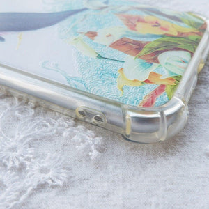 StephyDesignHK Dolphin Lanyard Strap Anti-collision Airbag Phone Case iPhone 15/14/13/12【Customized】