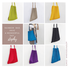 Load image into Gallery viewer, stephydesignhk - rainbow bag
