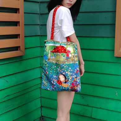 stephy canvas tote bag