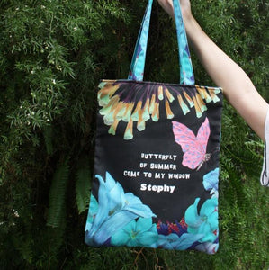 stephy canvas tote bag