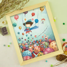 Load image into Gallery viewer, StephyDesignHK &quot;Swing&quot; Original Hand Painting/Children&#39;s Room Décor / Kids Room Wall Art

